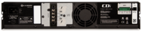 CDI6000 2CH POWER AMP 1200W @ 8OHM, 2100W @ 4 OHM, 2500W @ 70V,WITH DSP, 2RU
